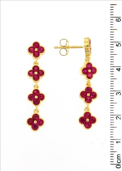 ORECCHINI QUADRIFOGLIO